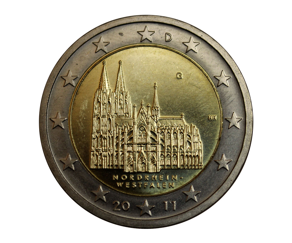 "Duomo di Colonia" - zecca G -  moneta da 2 euro 