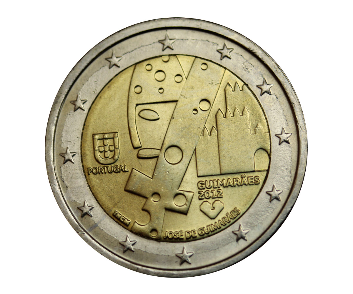 "Guimaraes Capitale Europea della Cultura" - moneta da 2 euro