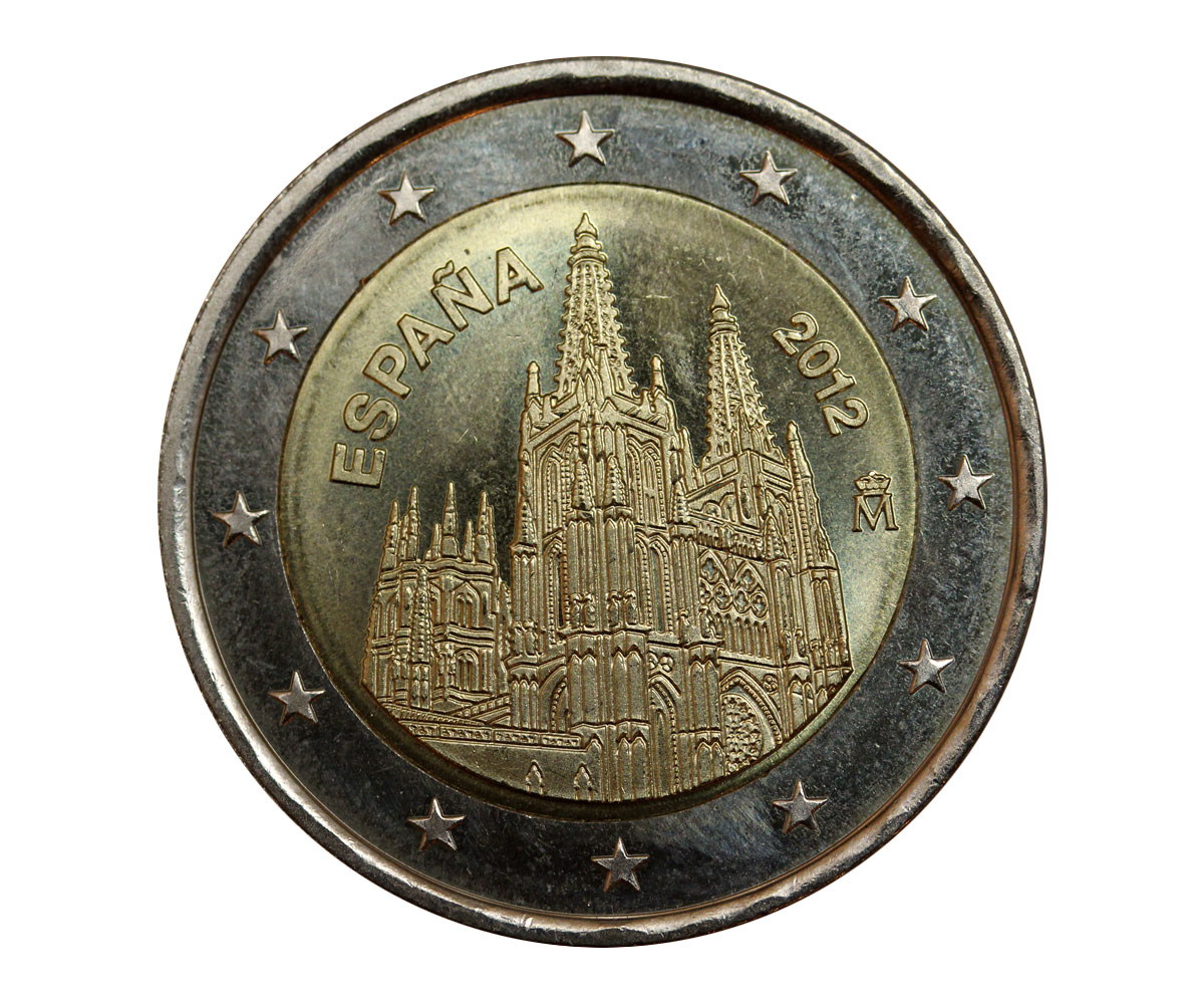 "Cattedrale di Burgos" - moneta da 2 euro