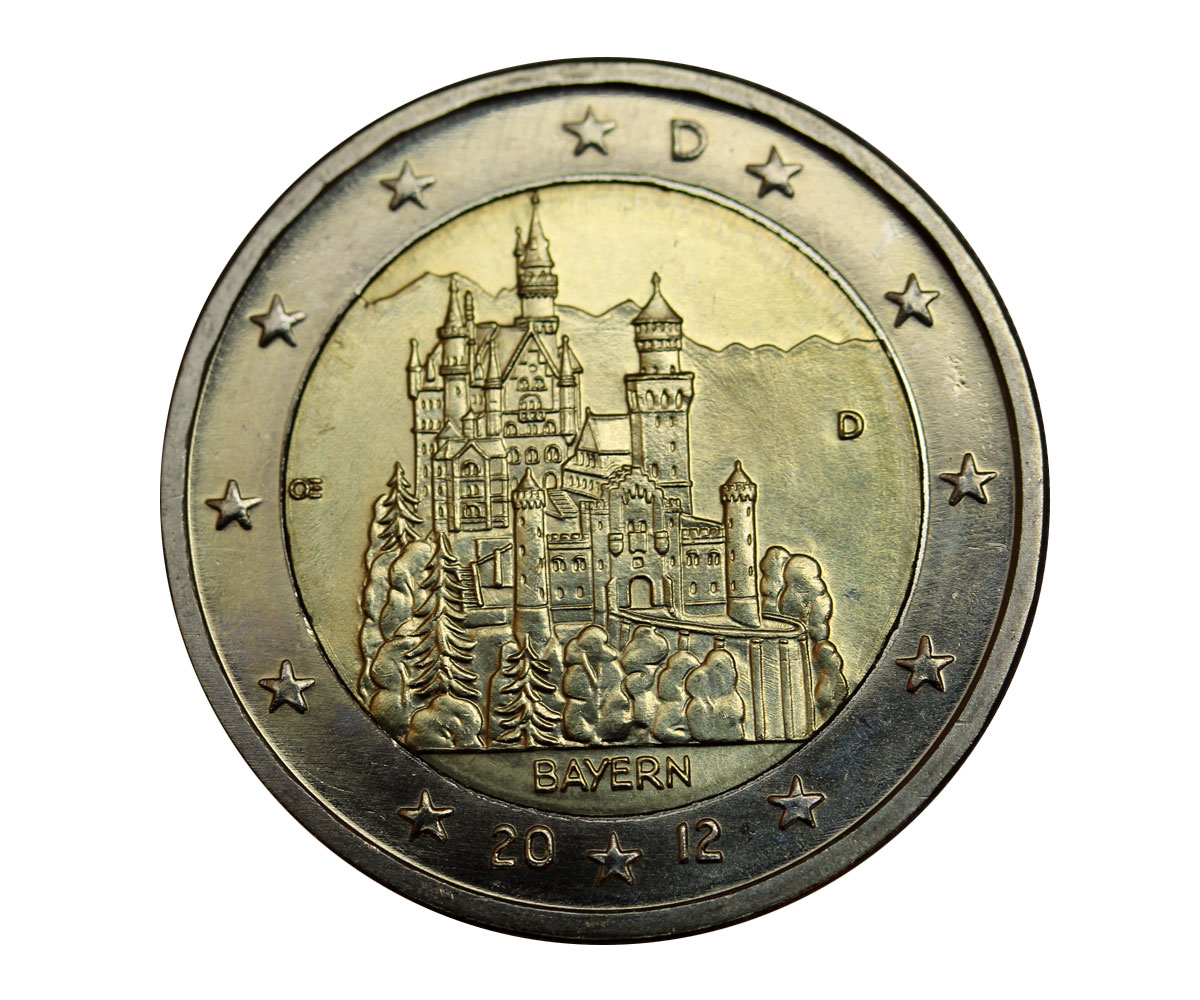  "Castello di Neuschwanstein" - zecca D - moneta da 2 euro