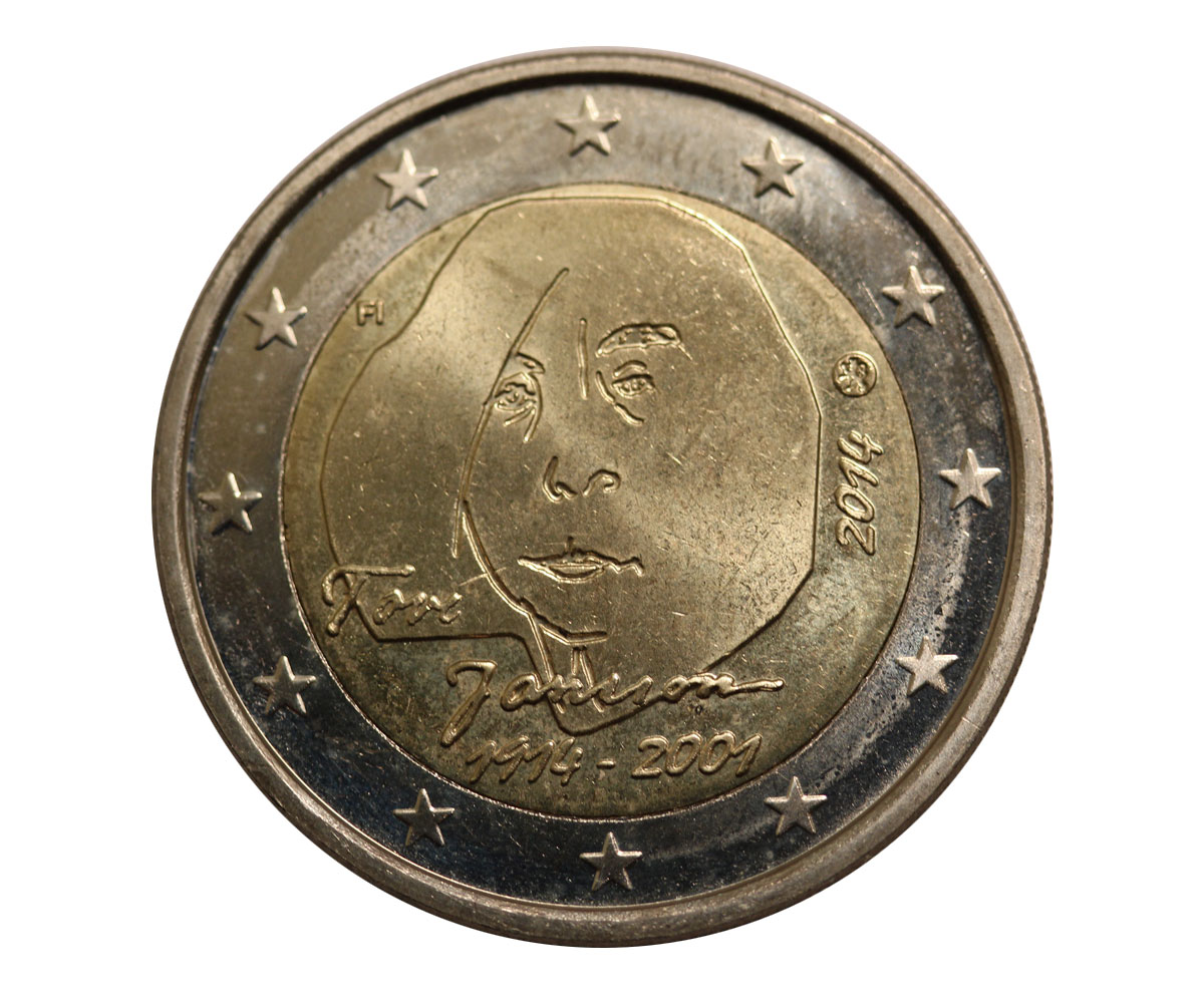 "Tove Jansson" - moneta da 2 euro 