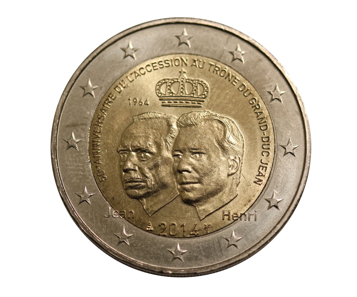 50 del Duca Jean - moneta da 2 euro