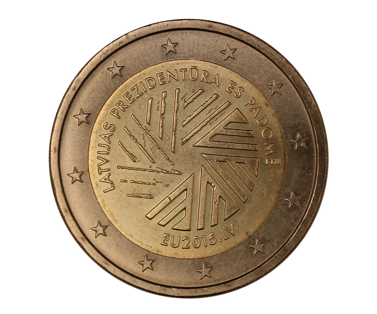 "Presidenza Consiglio Europeo" - moneta da 2 euro