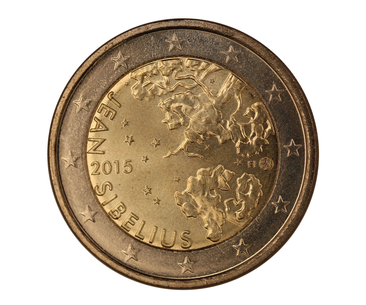 "Sibelius" - moneta da 2 euro