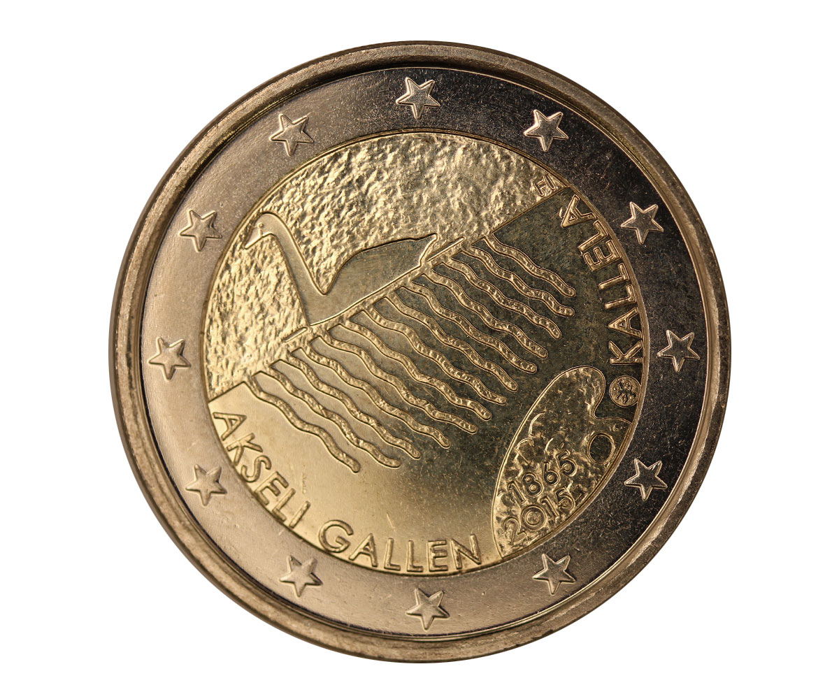 "Gallen Kallela" - moneta da 2 euro