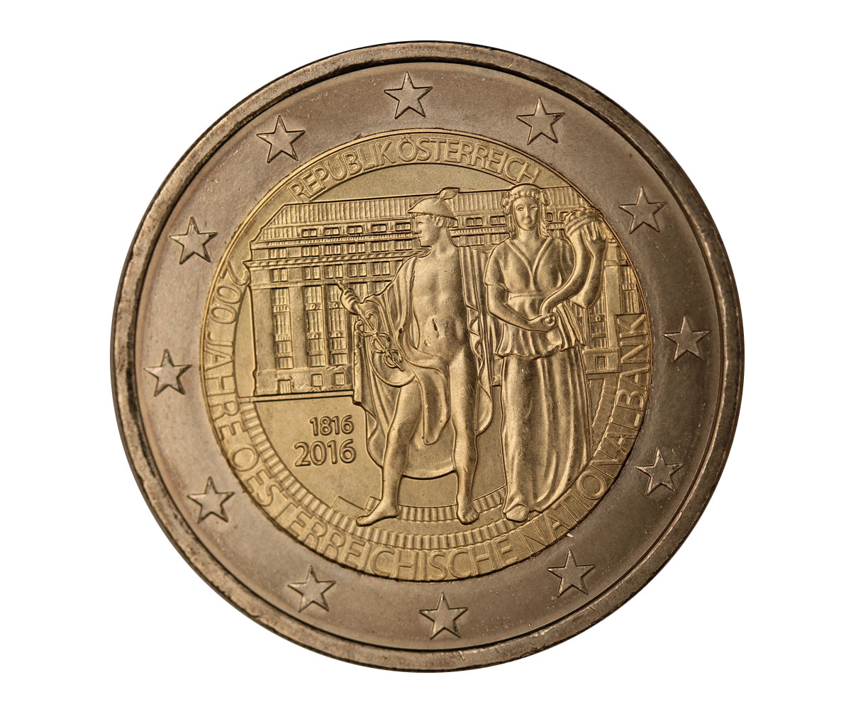 "200 della Banca Nazionale" - moneta da 2 euro