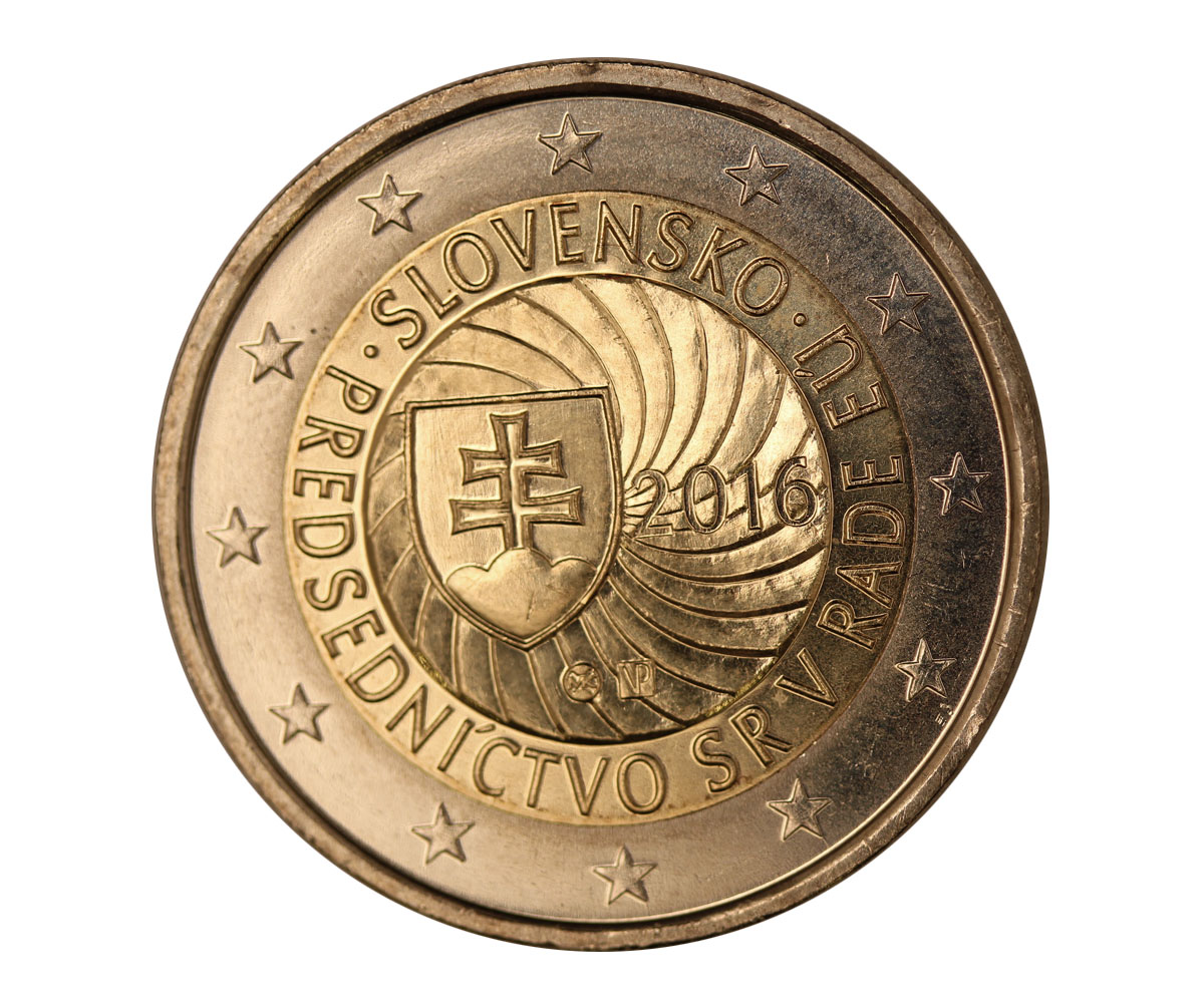 "Presidenza del Consiglio Europeo" - moneta da 2 euro