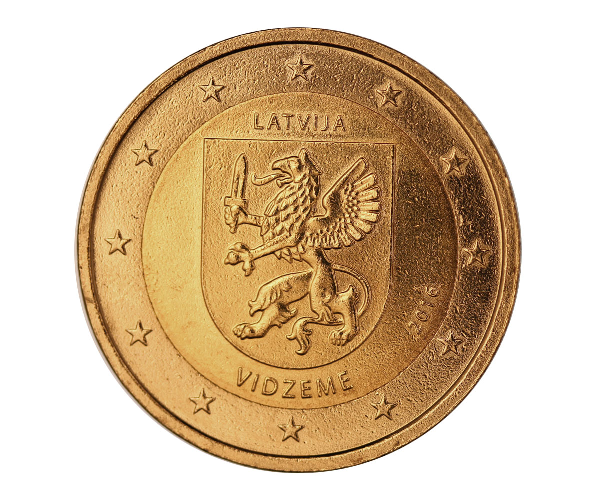 "Vidzeme" - moneta da 2 euro