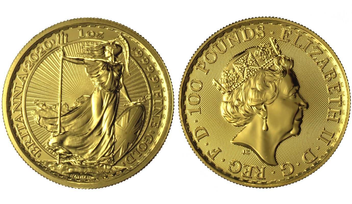 Britannia 100 pounds gr. 31,103 in oro 999/000 - DISPONIBILE DAL 01.09.22