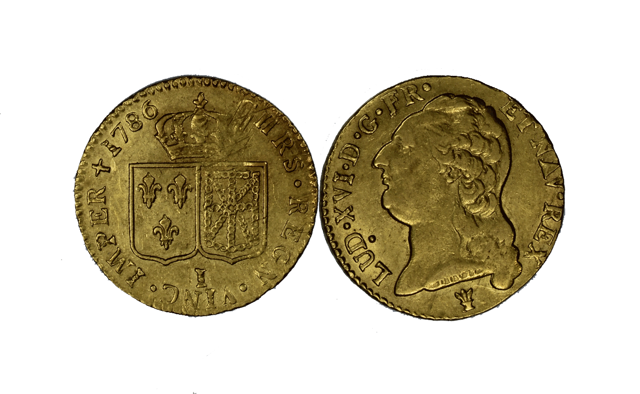 Re Luigi XVI -  Louis d'or gr. 7,65 in oro 917/