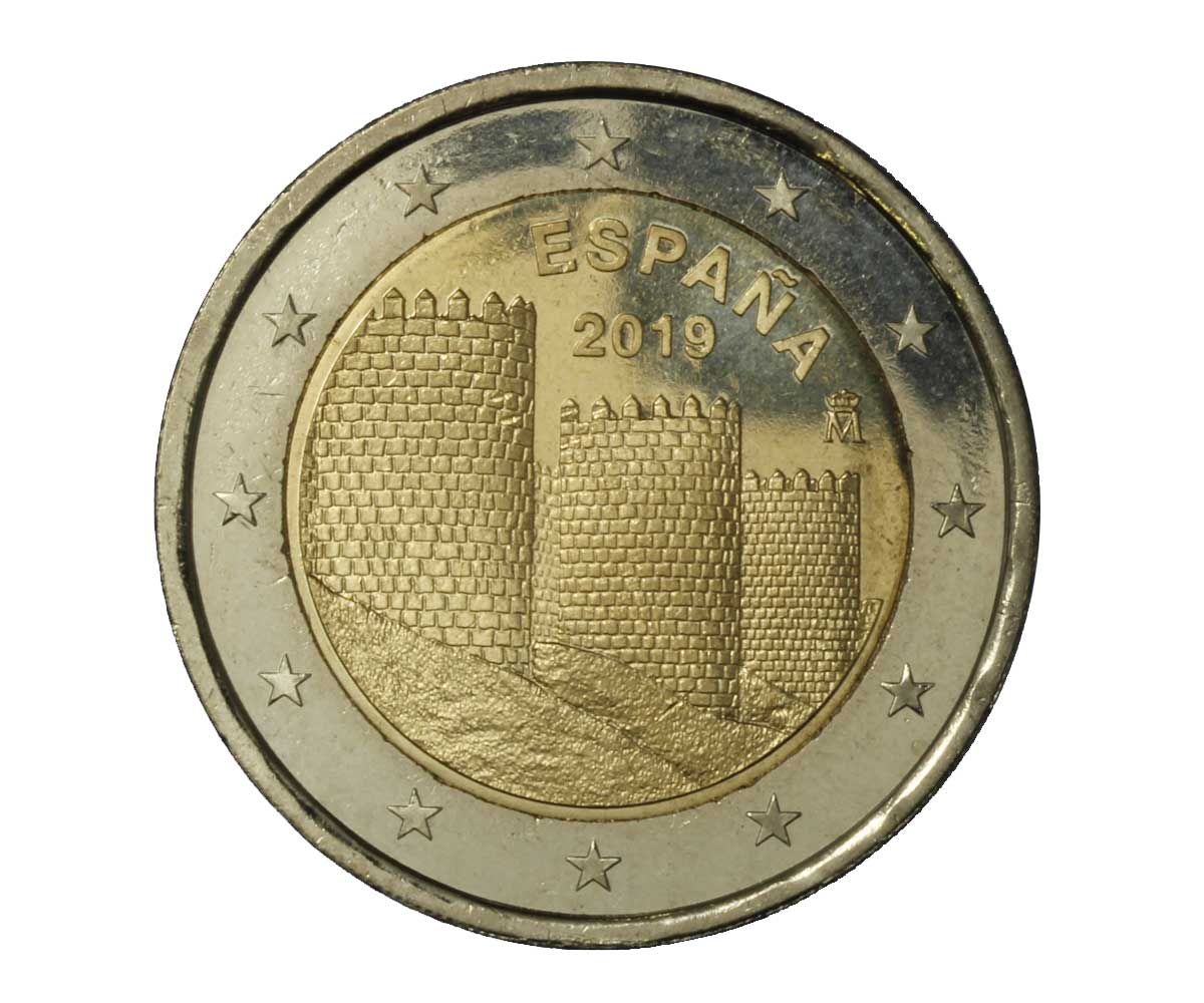 "Muraglia di Avila"-  moneta da 2 euro