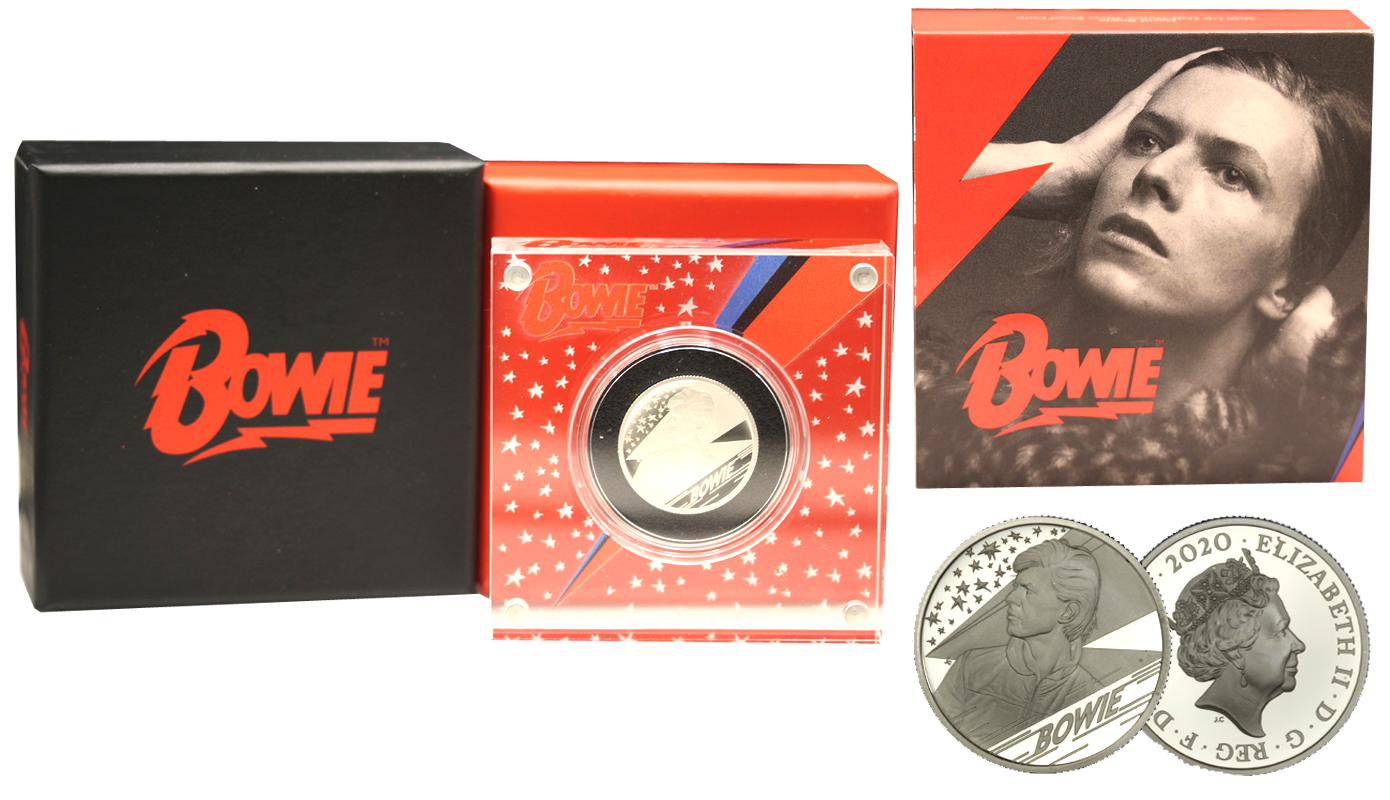 "David Bowie" - 1 pound gr.15,71 in ag. 999/000