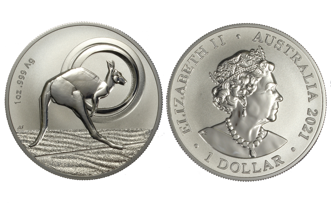"Outback Majesty" - Moneta da 1 dollaro gr. 31,103 (1 oncia) in ag. 999/000