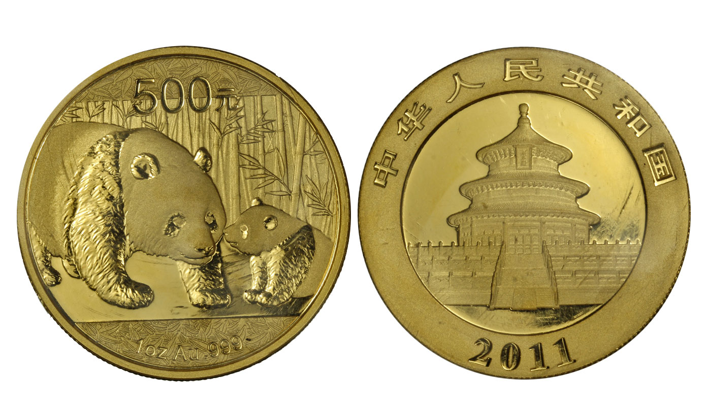 Panda - 500 yuan gr. 31,103 in oro 999/000
