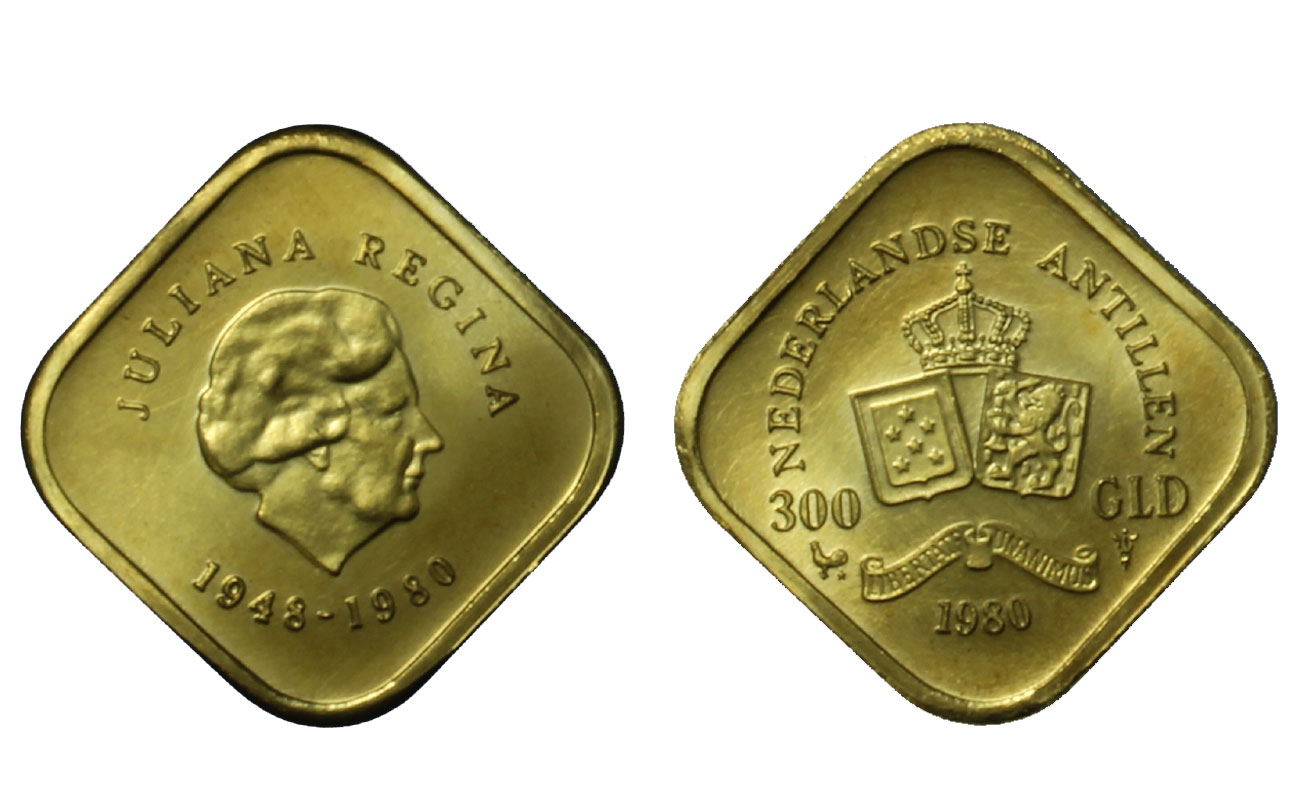 Regina Juliana - 300 gulden gr. 5,04 in oro 900/000