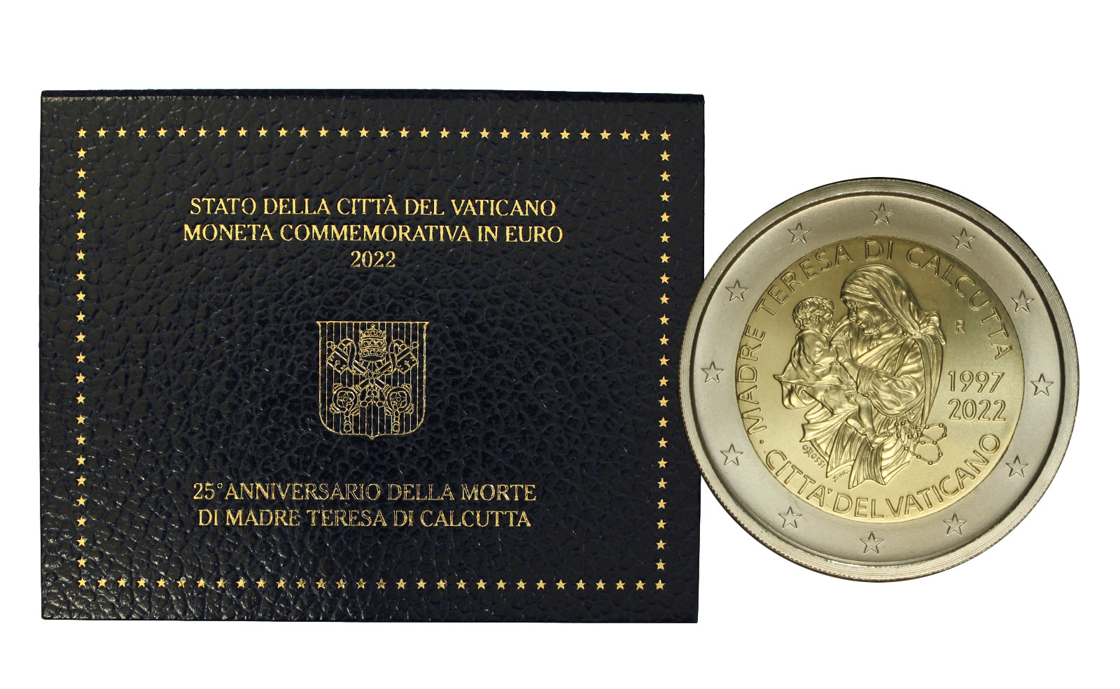  Madre Teresa di Calcutta - 2 Euro in confezione ufficiale