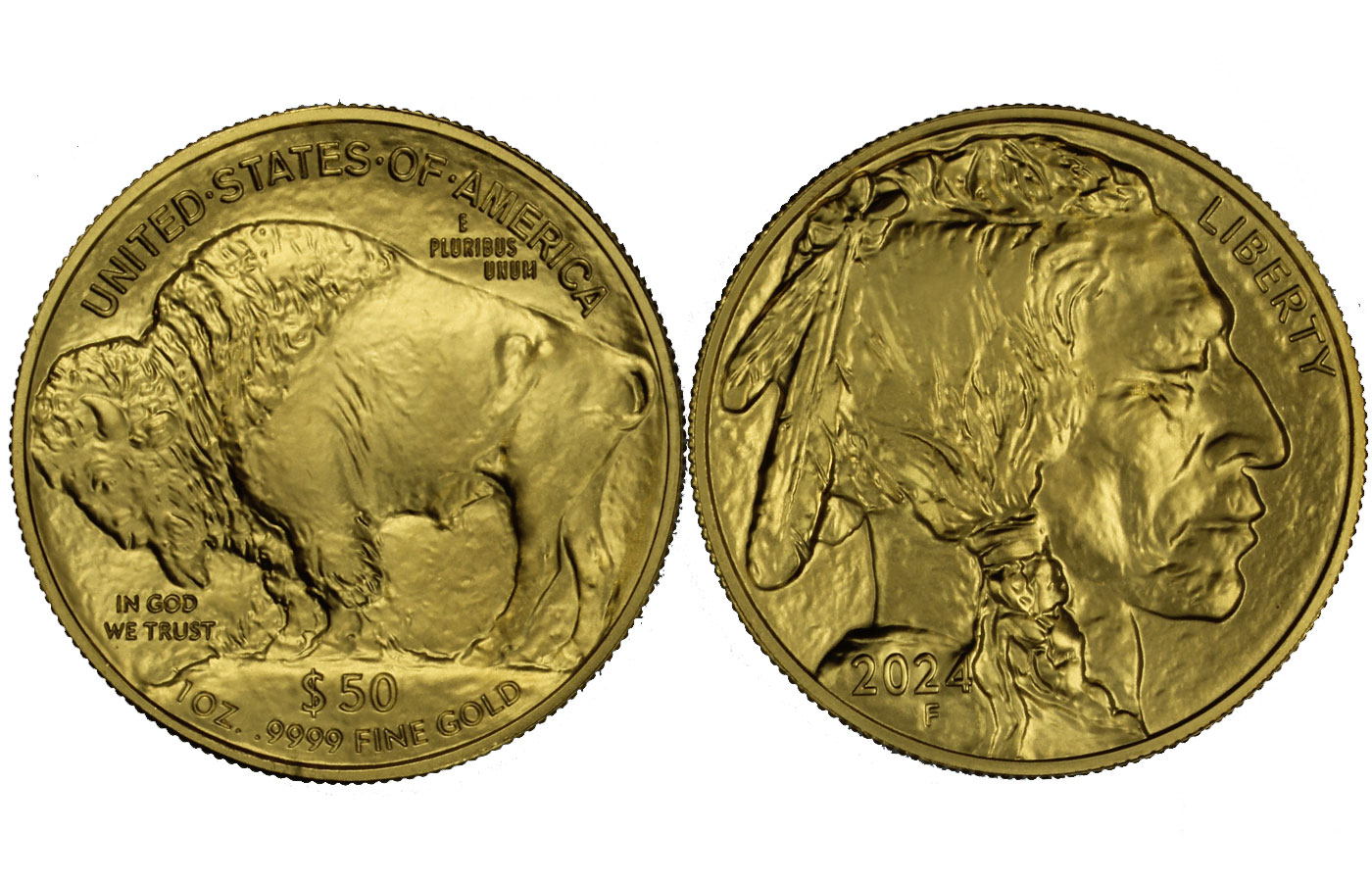 Buffalo - 50 dollari gr. 31,103 in oro 999/000 