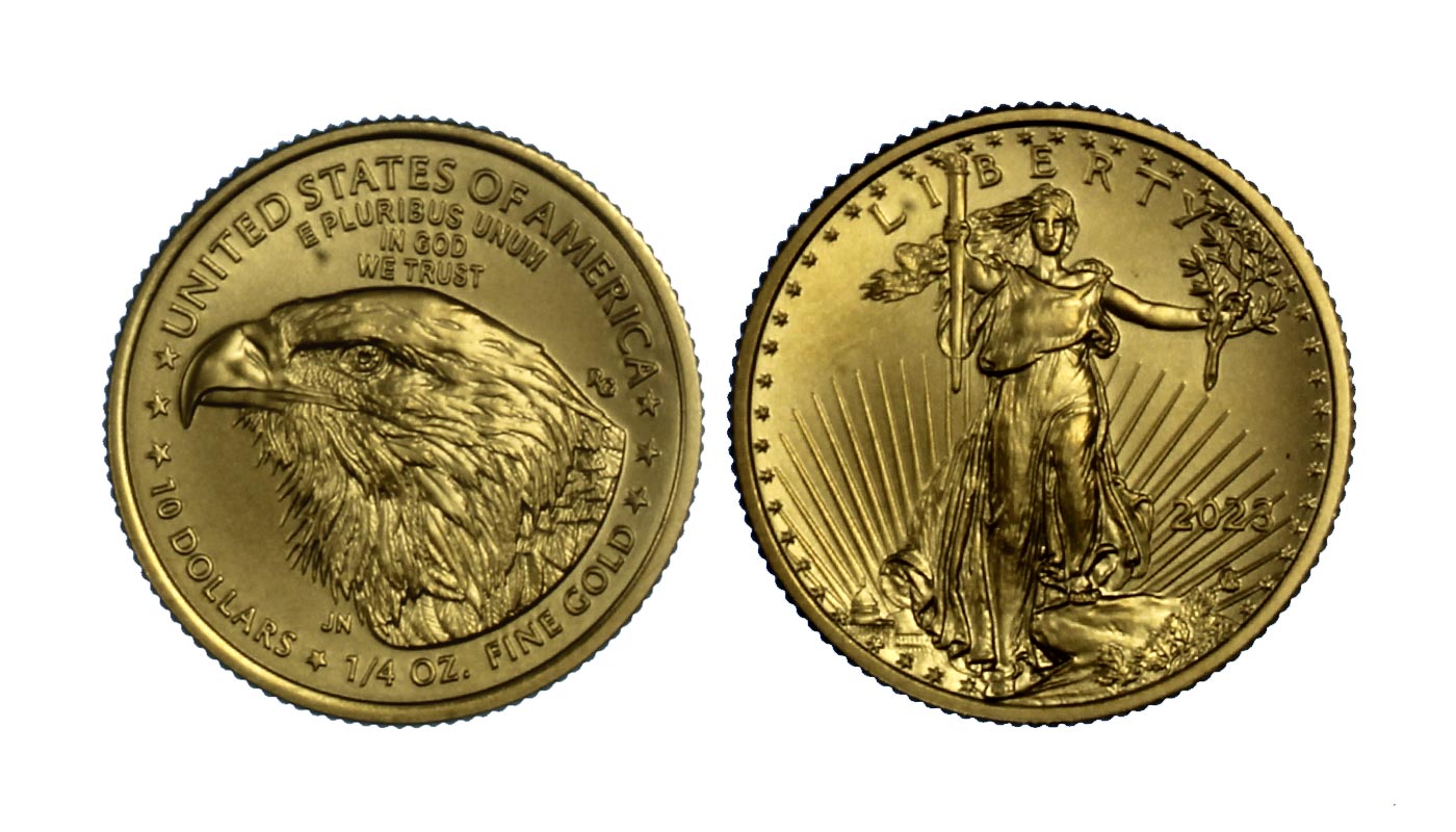 American Eagle - 10 dollari gr. 8,483 in oro 917/000