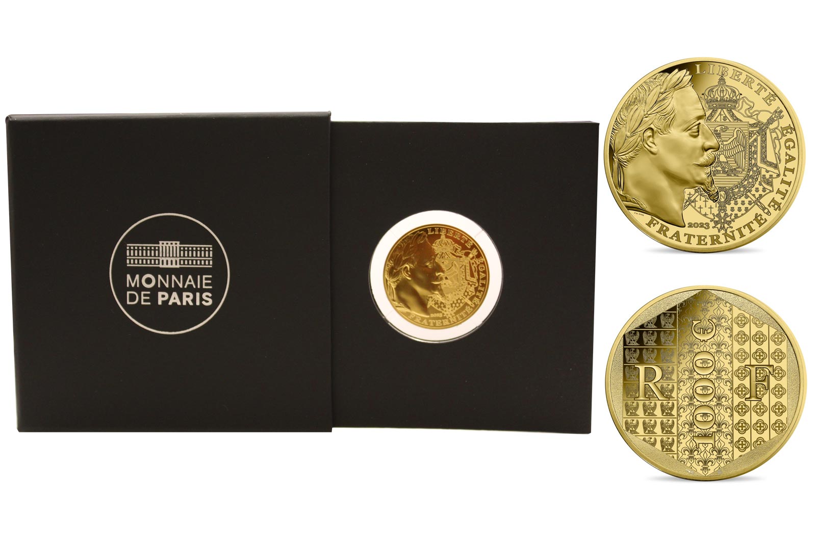 "Napoleone III" - 1000 euro gr. 10,00 in oro 999/000