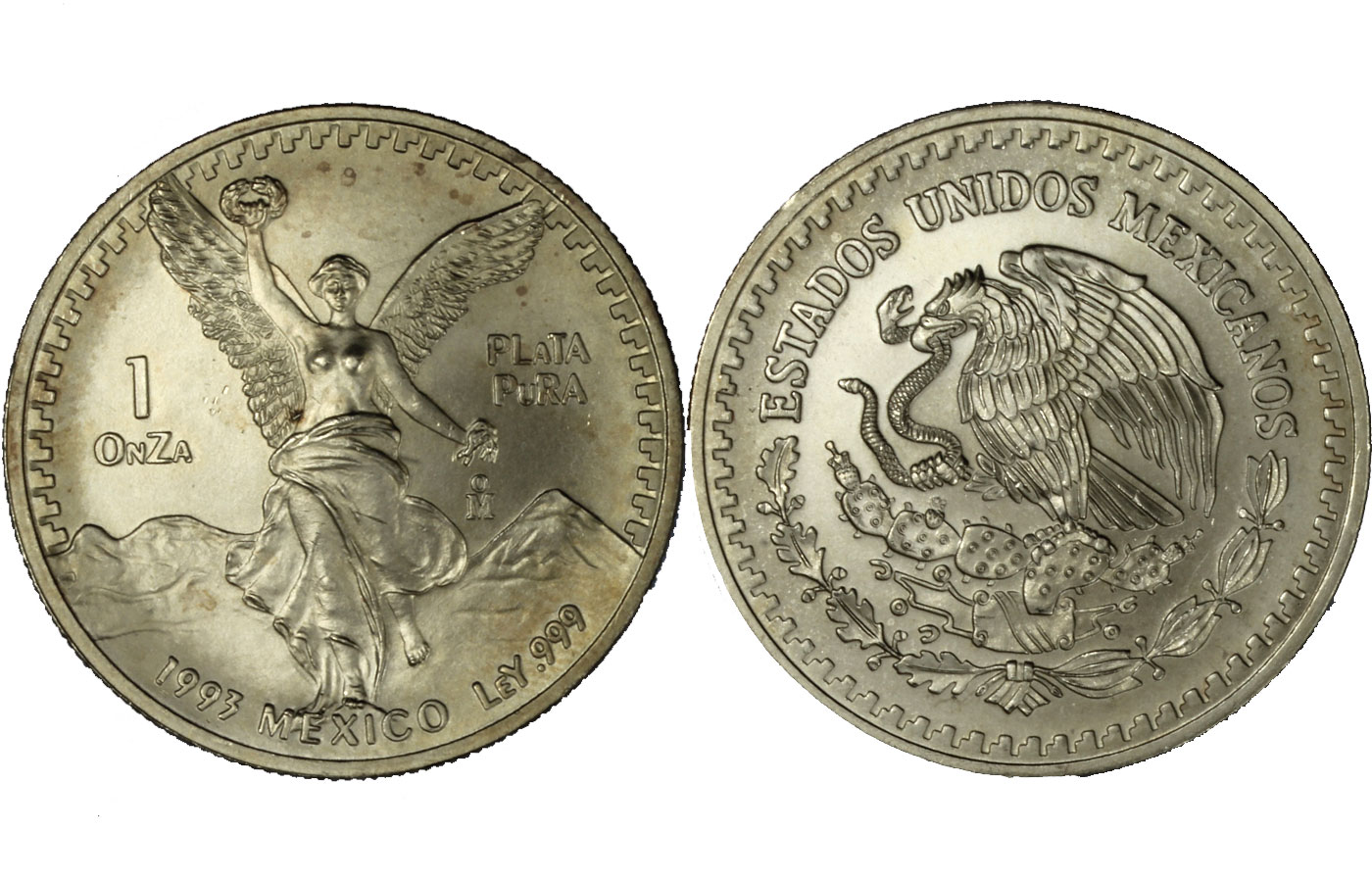 "Libertad" - Oncia gr. 31,103 in arg. 999/
