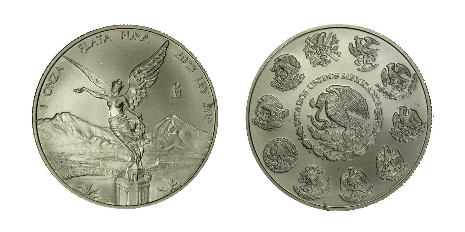 "Libertad" - Oncia gr. 31,103 in arg. 999/°°°
