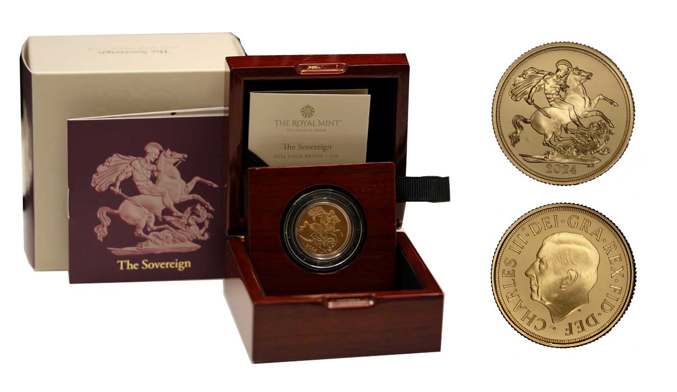 Sterlina gr. 7,98 in oro 917/000 - Tiratura 7500 pezzi