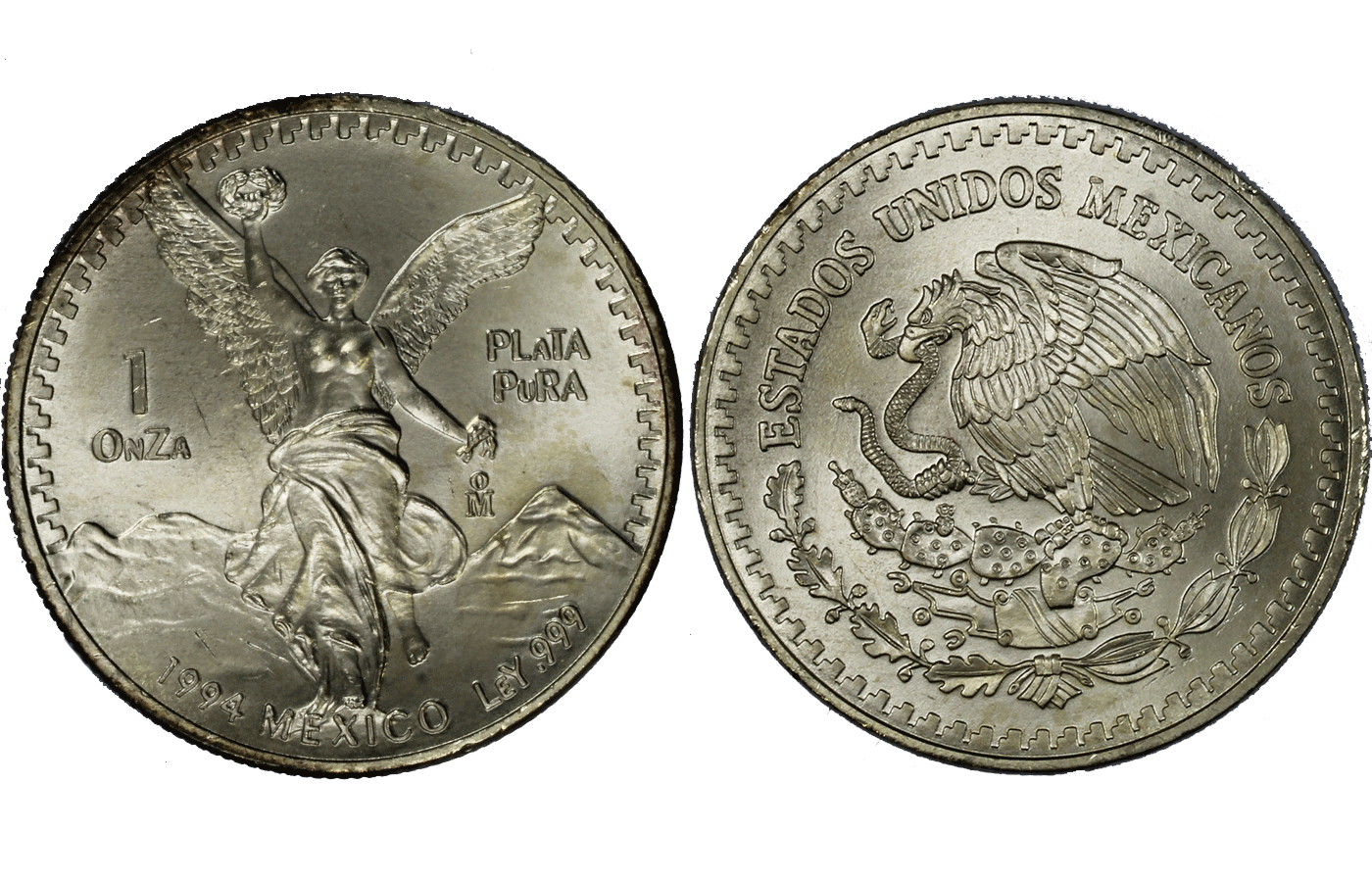 "Libertad" - Oncia gr. 31,103 in arg. 999/