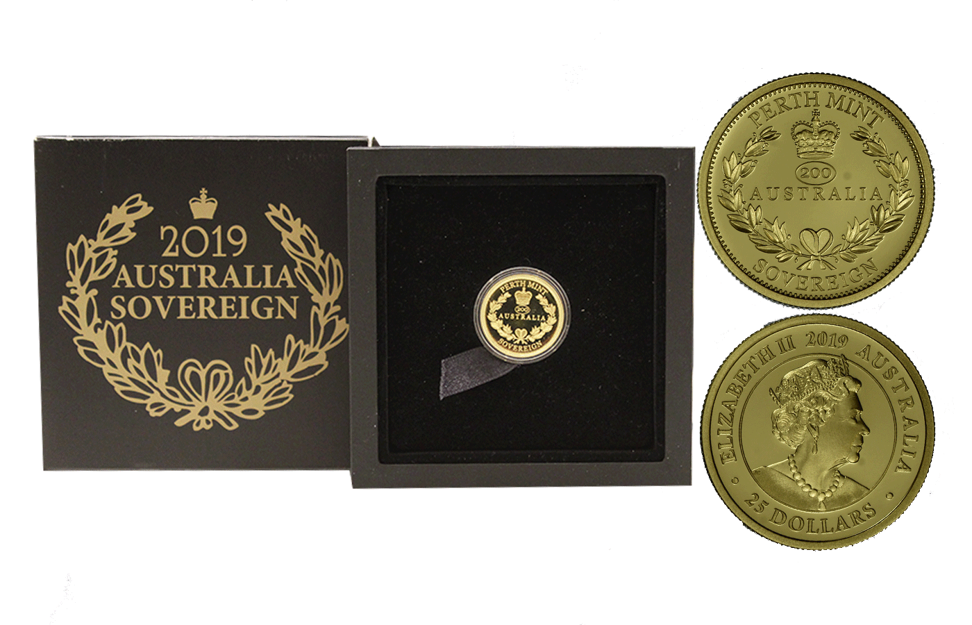 "200 Nascita della regina Vittoria" - Regina Elisabetta II - Sterlina gr. 7.98 in oro 917/ - Tiratura 1000 pezzi