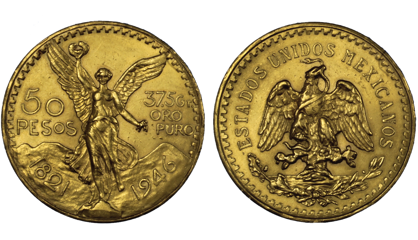 50 pesos gr. 41,66 in oro 900/000 